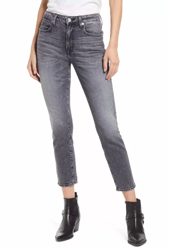 Lou Lou Slim Straight Jean In River Moon