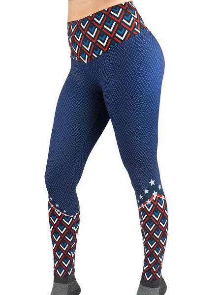 Women's Chevron Freedom Leggings