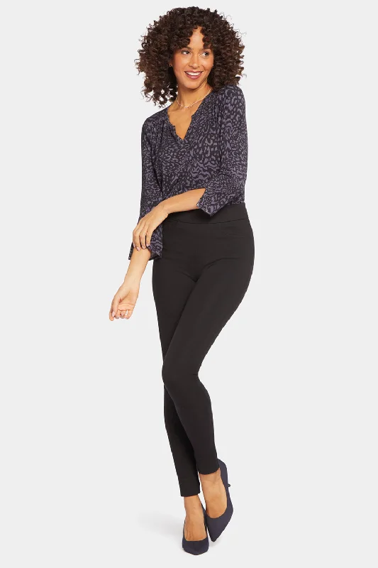 Modern Legging Pants - Black